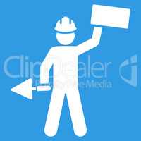 Builder icon from Basic Plain Icon Set