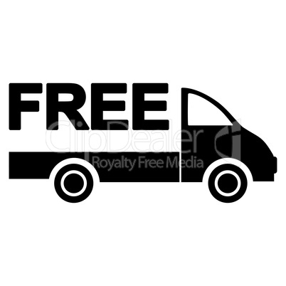 Free delivery icon