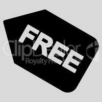 Free sticker icon