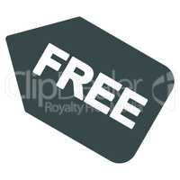 Free sticker icon