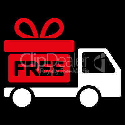 Gift delivery icon