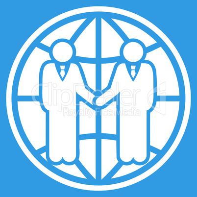 Global partnership icon