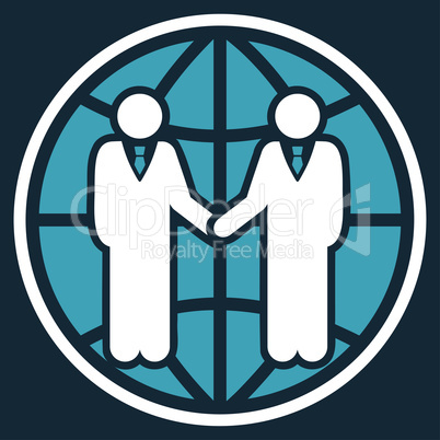 Global partnership icon