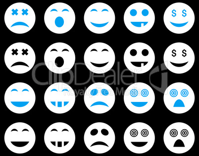 Smile and emotion icons