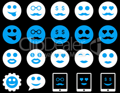 Smile and emotion icons