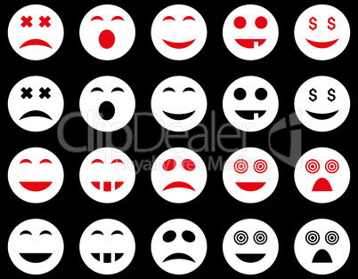 Smile and emotion icons