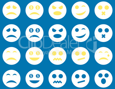 Smile and emotion icons