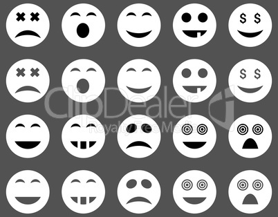 Smile and emotion icons