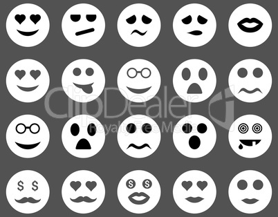 Smile and emotion icons