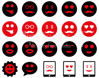 Smile and emotion icons