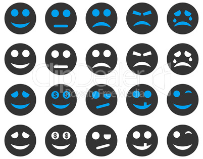 Smile and emotion icons