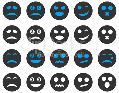 Smile and emotion icons