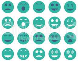 Smile and emotion icons