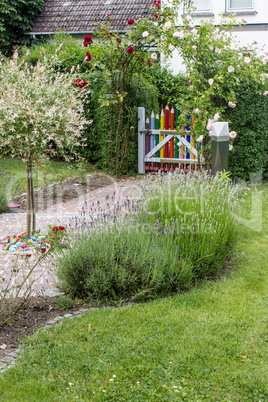 creative garden door