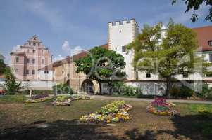 Schloss, Stadtbrille und Zeughaus in Amberg