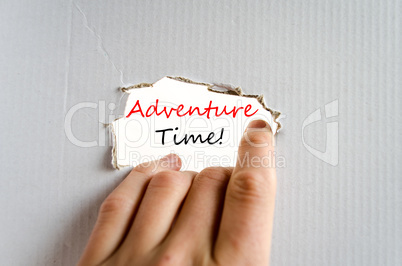 Adventure time Text Concept