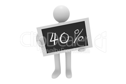 Fourty percent