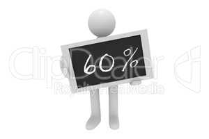 Sixty percent
