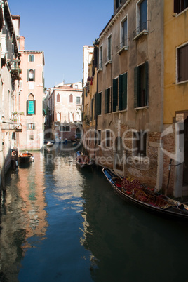 Seitenkanal des Canale Grande in Venedig