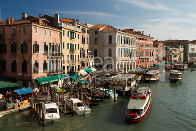 Venedig, Pier, Rialtobrücke, Gondel,