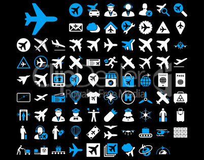 Aviation Icon Set