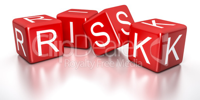 red risk dice