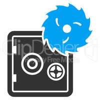 Hacking theft icon