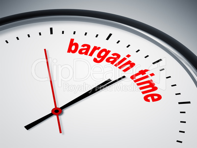 bargain time