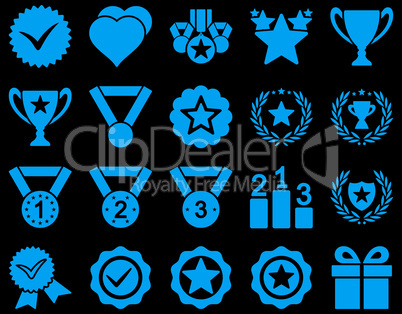 Competition & Success Bicolor Icons