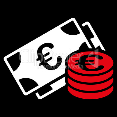 Euro cash icon