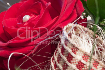 Rote Rosen zum Valentinstag Rote Rosen zum Valentinstag
