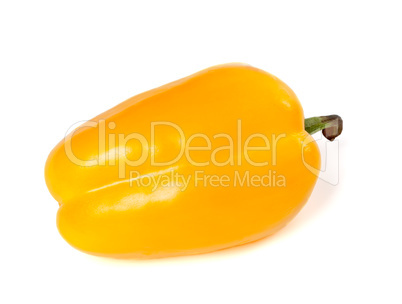 Ripe yellow sweet pepper