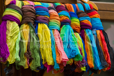 Colorful textile