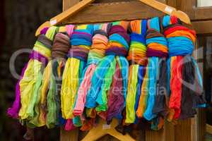 Colorful textile