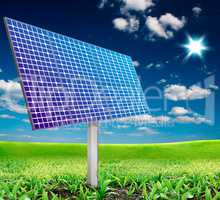 Solar panel for alternative energy and power