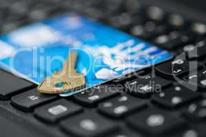 Secure credit card for online payment