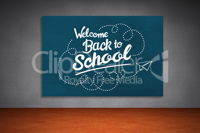 Composite image of back to school