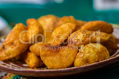 Baked potatoes