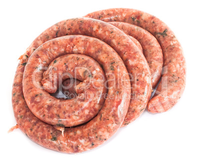 Meat products isolated