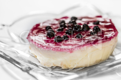 Blueberries cheese cake