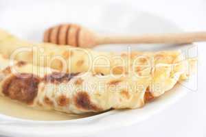 Pancake isolated on white