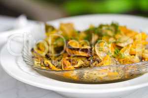 Mussels dish greek style