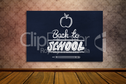 Composite image of back to school