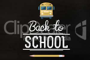 Composite image of back to school