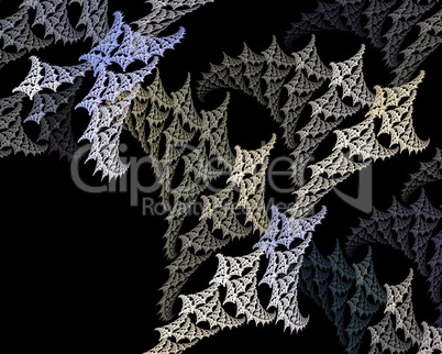 Abstract fractal design.