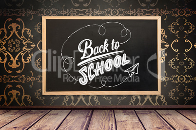 Composite image of back to school