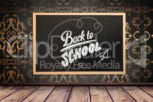 Composite image of back to school