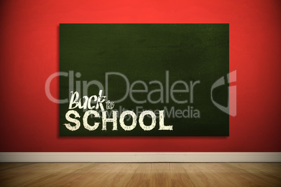 Composite image of back to school