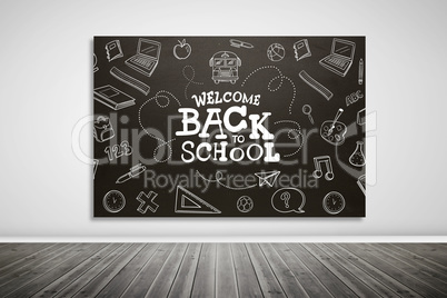 Composite image of back to school