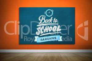 Composite image of back to school